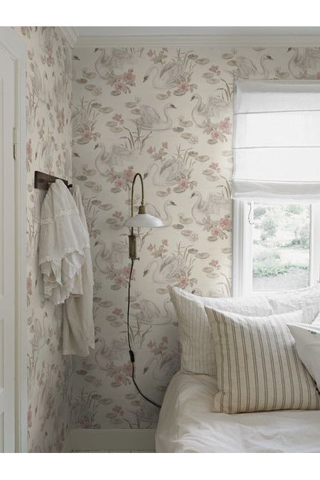 Newbie Wallpaper - Lily Swan - Multi van Boråstapeter | Kids Conceptstore Le Fanfare