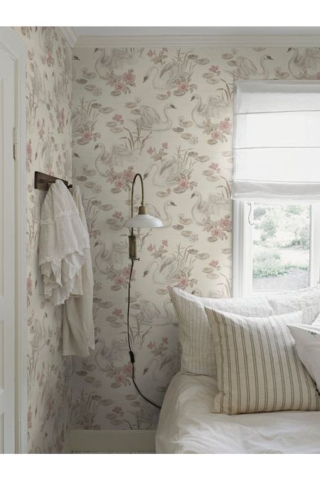 Newbie Wallpaper - Lily Swan - Multi van Boråstapeter | Kids Conceptstore Le Fanfare