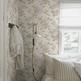 Newbie Wallpaper - Lily Swan - White van Boråstapeter | Kids Conceptstore Le Fanfare