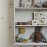 Newbie Wallpaper - Little Fox - Beige van Boråstapeter | Kids Conceptstore Le Fanfare