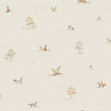 Newbie Wallpaper - Little Fox - Beige van Boråstapeter | Kids Conceptstore Le Fanfare