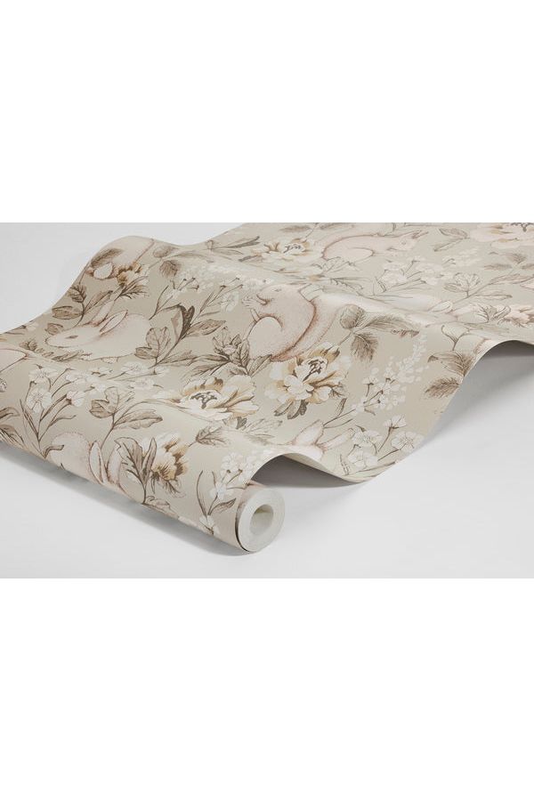 Newbie Wallpaper - Magic Forest - Beige van Boråstapeter | Kids Conceptstore Le Fanfare