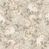 Newbie Wallpaper - Magic Forest - Beige van Boråstapeter | Kids Conceptstore Le Fanfare