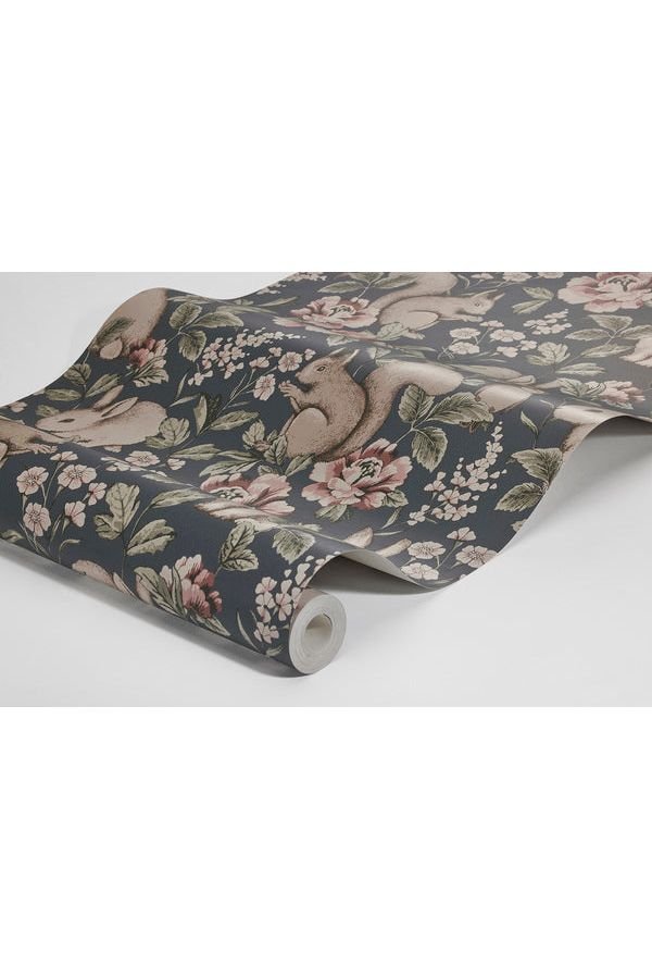 Newbie Wallpaper - Magic Forest - Blue van Boråstapeter | Kids Conceptstore Le Fanfare