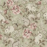Newbie Wallpaper - Magic Forest - Green van Boråstapeter | Kids Conceptstore Le Fanfare