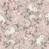 Newbie Wallpaper - Magic Forest - Pink van Boråstapeter | Kids Conceptstore Le Fanfare