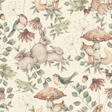 Newbie Wallpaper - Minou - Beige van Boråstapeter | Kids Conceptstore Le Fanfare