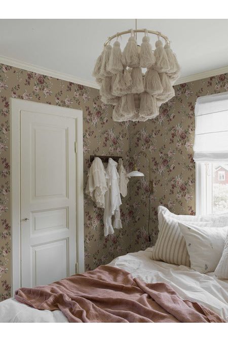 Newbie Wallpaper - Nomi - Beige van Boråstapeter | Kids Conceptstore Le Fanfare