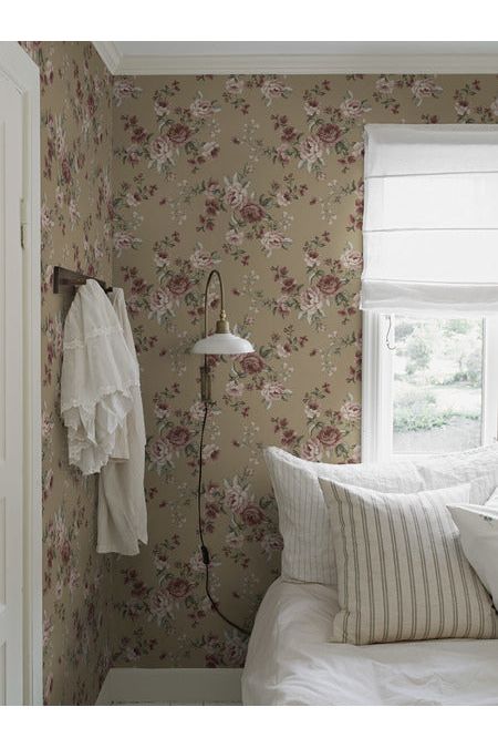 Newbie Wallpaper - Nomi - Beige van Boråstapeter | Kids Conceptstore Le Fanfare