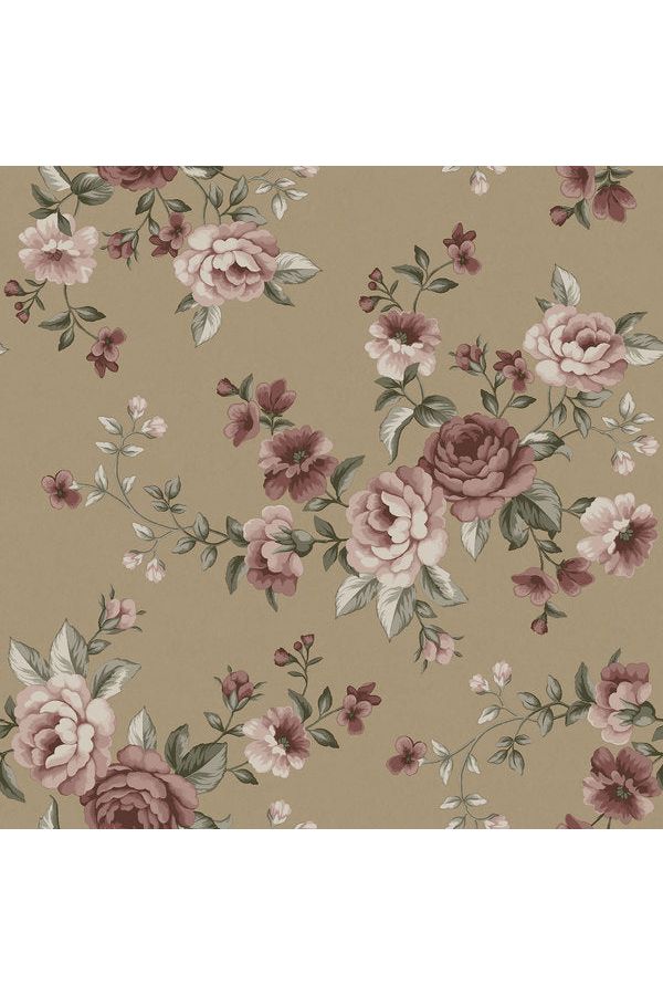 Newbie Wallpaper - Nomi - Beige van Boråstapeter | Kids Conceptstore Le Fanfare