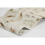 Newbie Wallpaper - Savannah - White van Boråstapeter | Kids Conceptstore Le Fanfare
