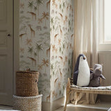 Newbie Wallpaper - Savannah - White van Boråstapeter | Kids Conceptstore Le Fanfare