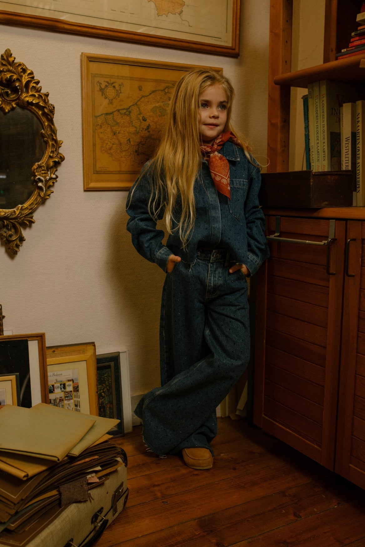Nic Jeans - Medium Blue van Charlie Petite | Kids Conceptstore Le Fanfare