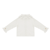 Nien Blouse - Off White van Donsje Amsterdam | Kids Conceptstore Le Fanfare