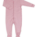 Nightsuit 2in1 foot - Old Rose van Joha | Kids Conceptstore Le Fanfare