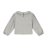 Nila Blouse - Pied de Poule van Charlie Petite | Kids Conceptstore Le Fanfare