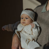Nimes-Nb girly cardigan - ecru van 1+ in the family | Kids Conceptstore Le Fanfare