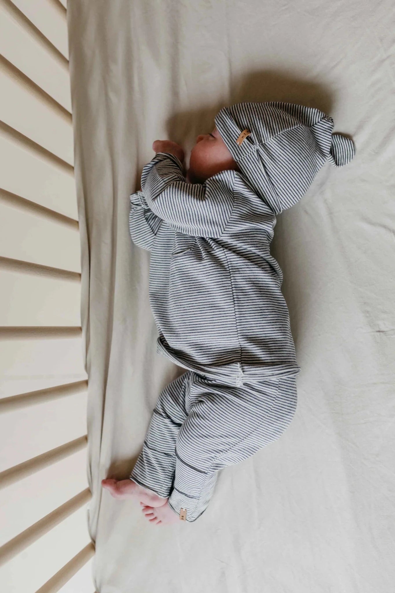 Nixnut Tight Legging - night stripe van Nixnut | Kids Conceptstore Le Fanfare