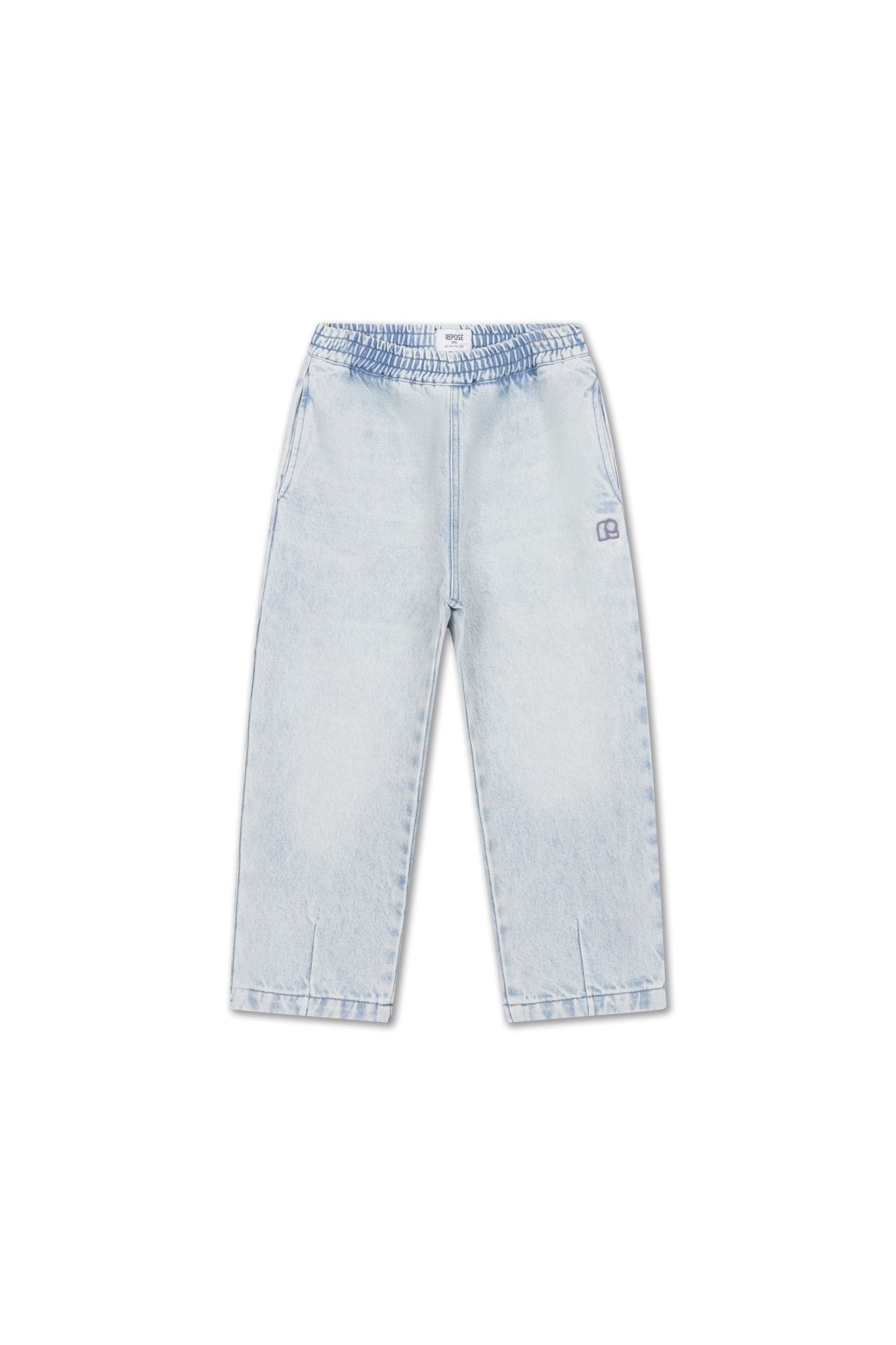 No sweat pant - Vintage mud blue van Repose AMS | Kids Conceptstore Le Fanfare