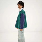 No sweat pant - Vintage mud blue van Repose AMS | Kids Conceptstore Le Fanfare
