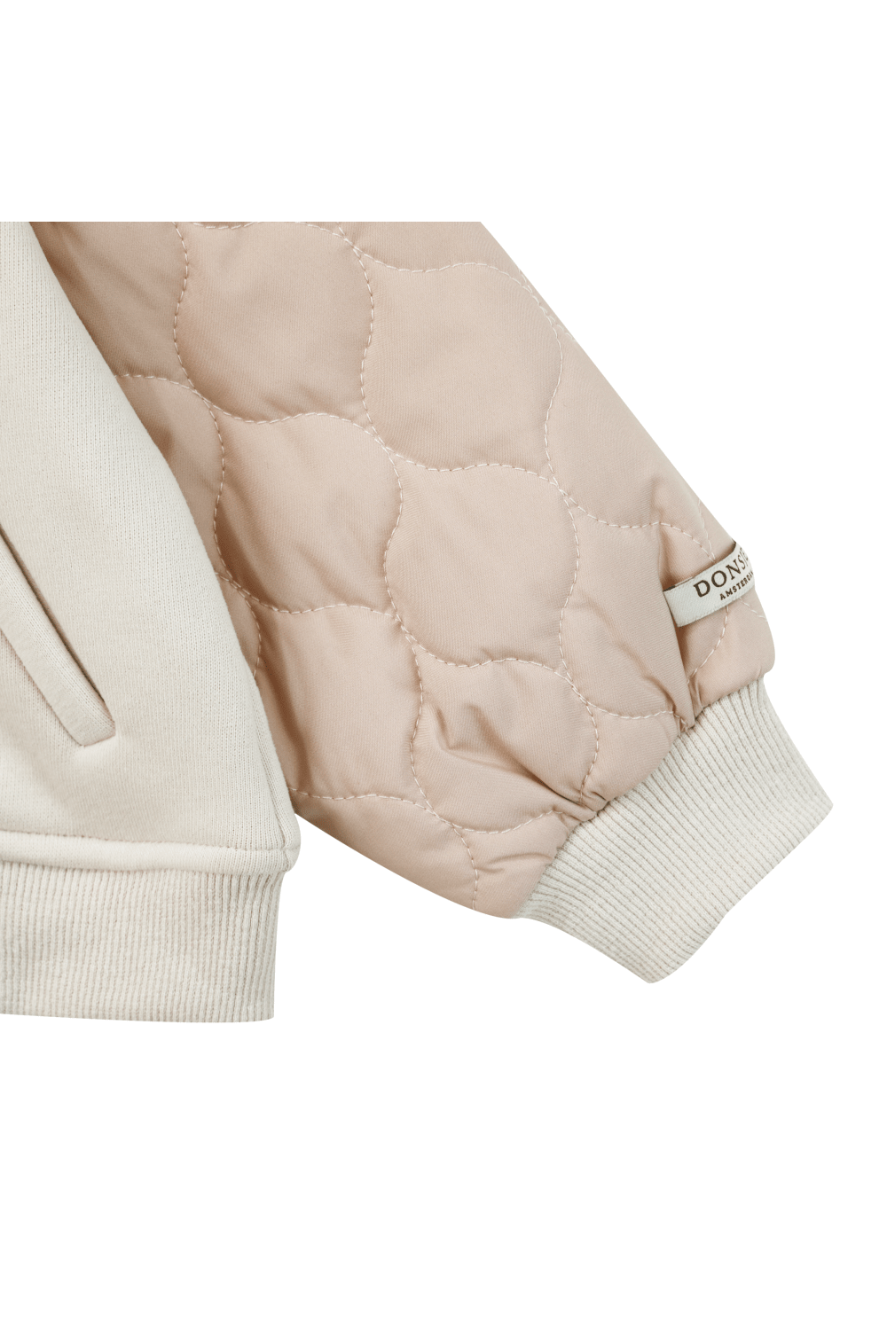 Noal Jacket | Sporty Bunny - Soft Powder van Donsje Amsterdam | Kids Conceptstore Le Fanfare