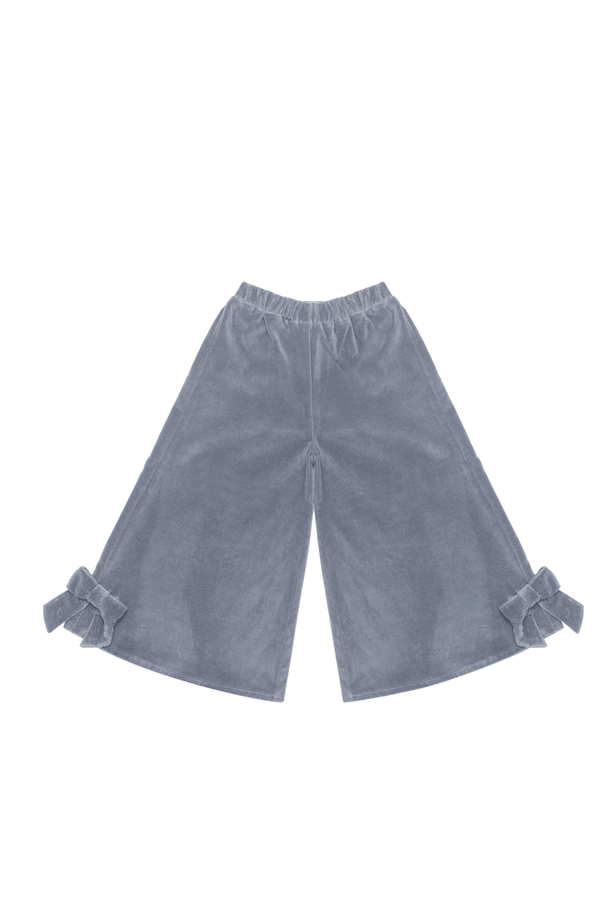 Nolien Trousers - Bows - Dark Spruce van Donsje Amsterdam | Kids Conceptstore Le Fanfare