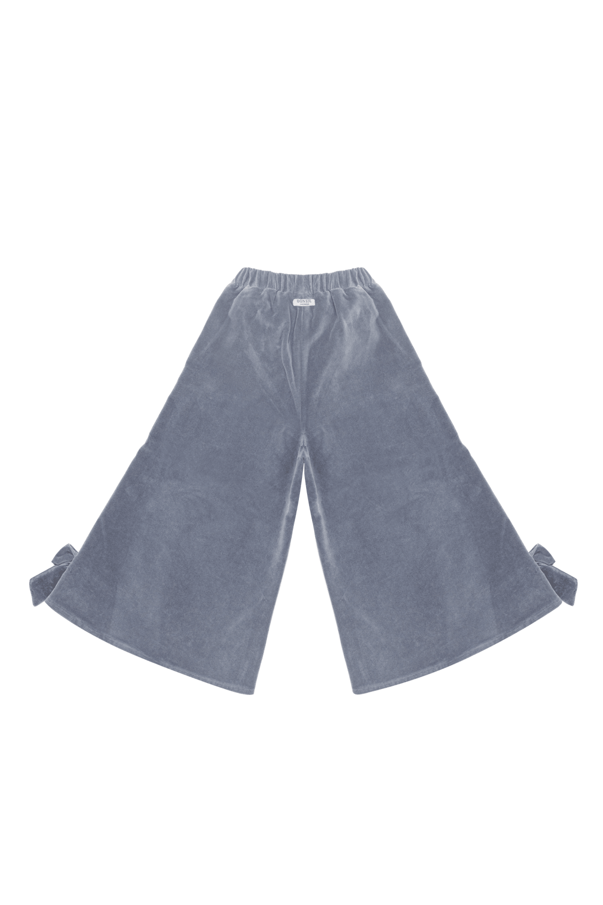 Nolien Trousers - Bows - Dark Spruce van Donsje Amsterdam | Kids Conceptstore Le Fanfare
