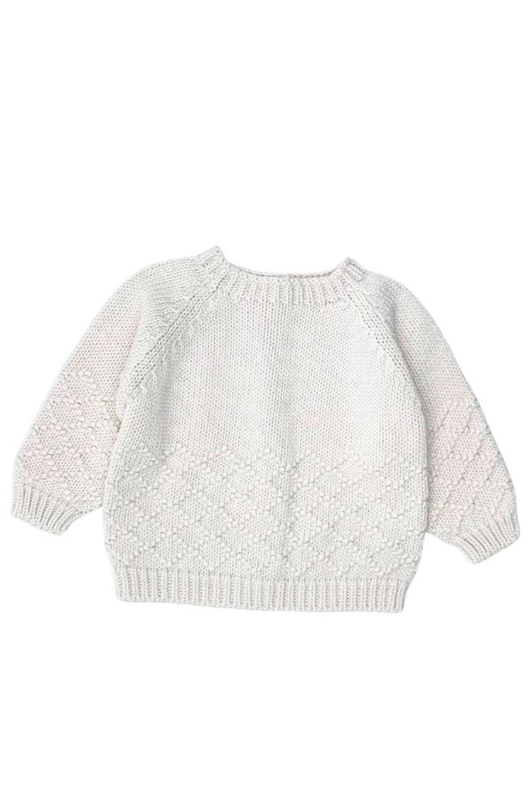 Noor sweater - cream van Li&me | Kids Conceptstore Le Fanfare