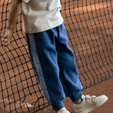 Noorien Trousers - Royal Blue van Donsje Amsterdam | Kids Conceptstore Le Fanfare