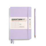 Softcover Paperback lilac, dotted