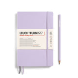 Softcover Paperback lilac, ruled