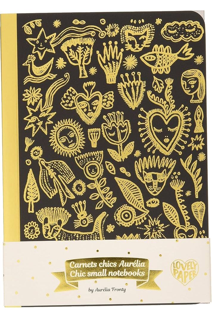 Notitieboek Chics Aurélia 2 carnets Lovely paper van Djeco | Kids Conceptstore Le Fanfare