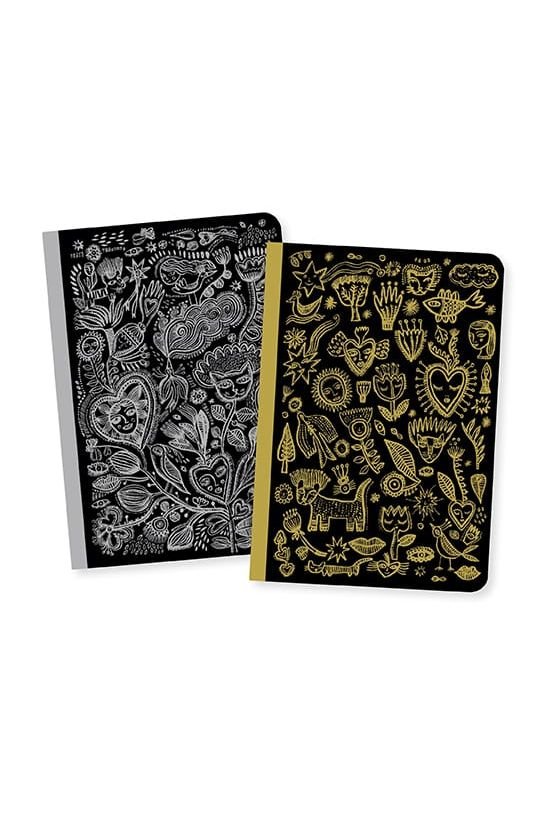 Notitieboek Chics Aurélia 2 carnets Lovely paper van Djeco | Kids Conceptstore Le Fanfare
