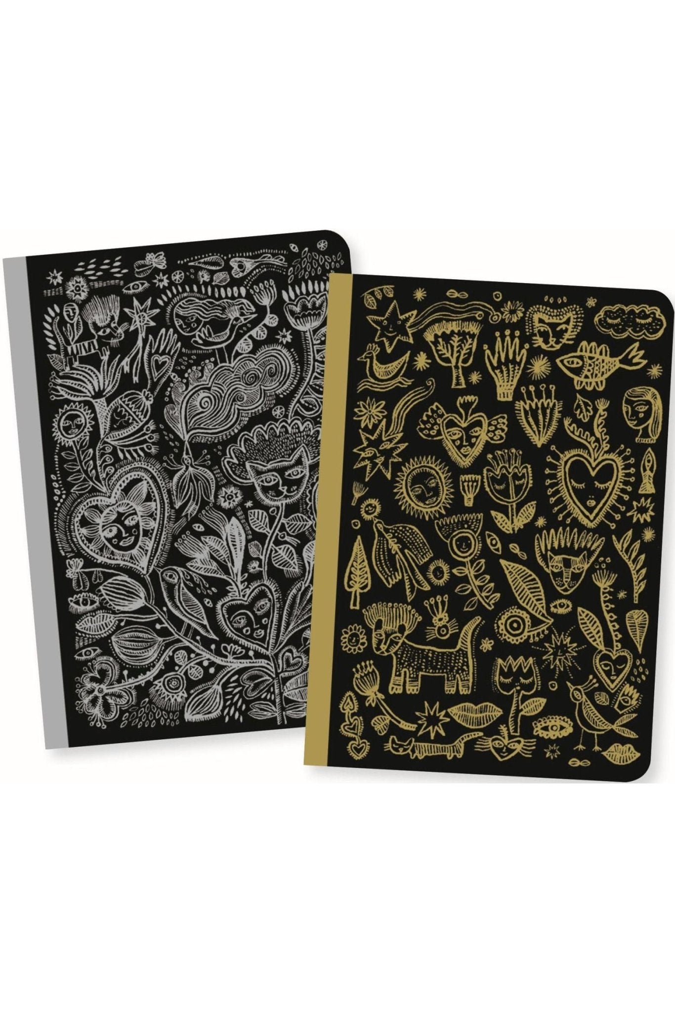 Notitieboek Chics Aurélia 2 carnets Lovely paper van Djeco | Kids Conceptstore Le Fanfare