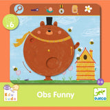 Observation game - Obs Funny van Djeco | Kids Conceptstore Le Fanfare