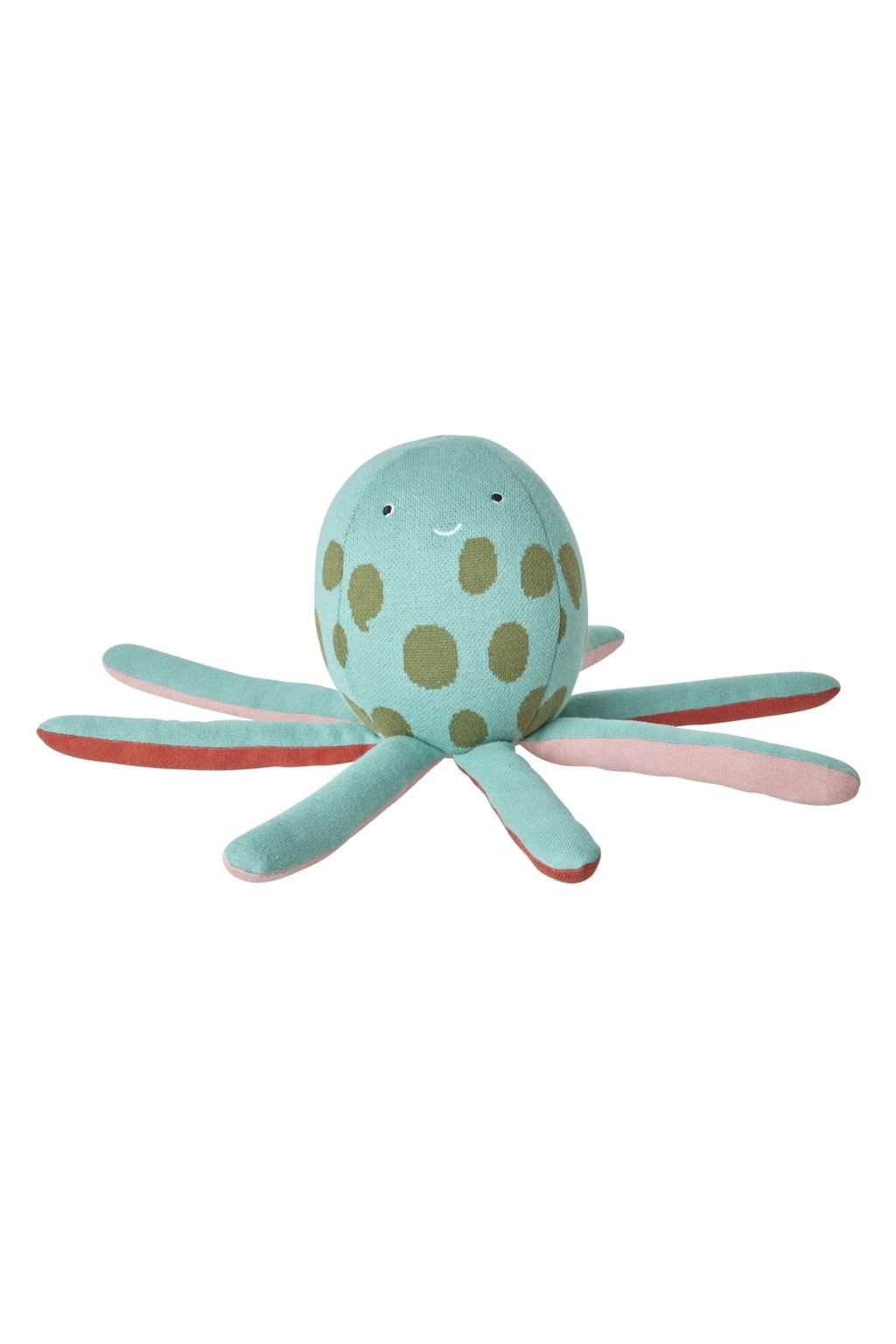 Octopus Cotton Plush Toy - Pink van Rice | Kids Conceptstore Le Fanfare