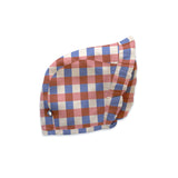 Ruffle Cap - Flamingo Pink/Gingham