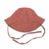 Baby hat - Punch Pink/Checks