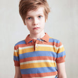 Polo - Sky Blue/Stripes