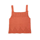 Pointelle Tank - Melon