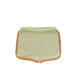 70'S Shorts - Pale Green/Tangerine