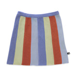Striped Everyday Skirt - Icy Blue/Stripes