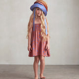 Smocked Dress - Punch Pink/Dots