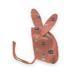 Bunny Hat - Punch Pink/Tea