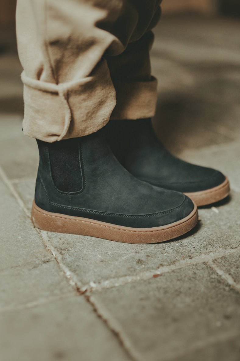 Ojeh Boots - Navy Nubuck van Donsje Amsterdam | Kids Conceptstore Le Fanfare