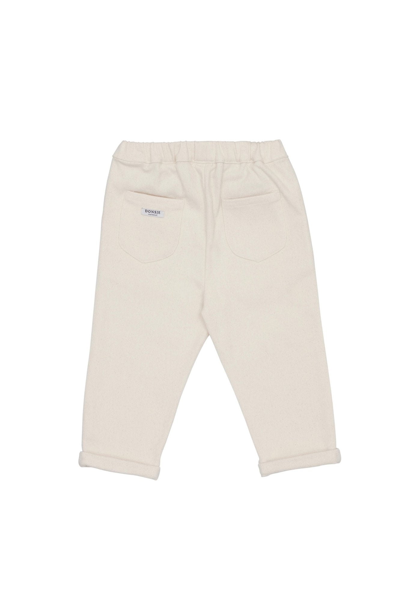Olb Trousers - Warm White van Donsje Amsterdam | Kids Conceptstore Le Fanfare