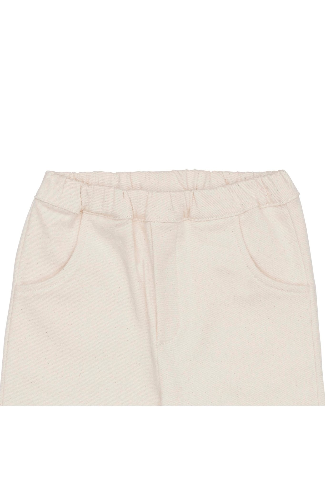 Olb Trousers - Warm White van Donsje Amsterdam | Kids Conceptstore Le Fanfare