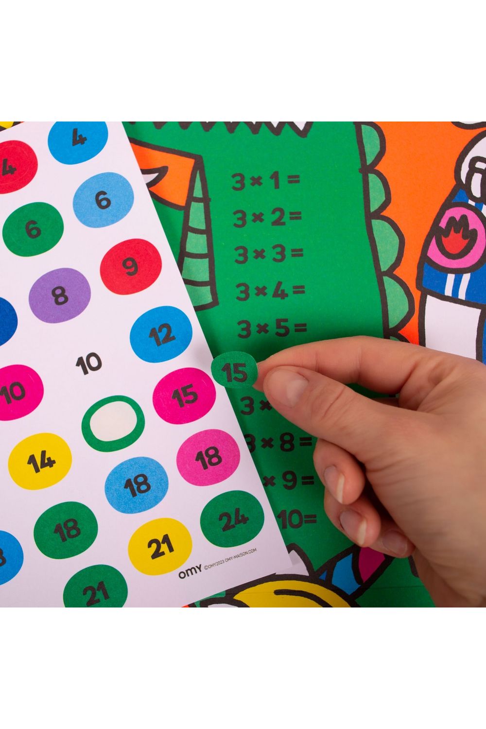 OMY SCHOOL - MULTIPLICATIONS van OMY | Kids Conceptstore Le Fanfare