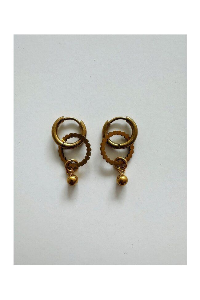 Oorbellen Cirkel van ByMelo | Kids Conceptstore Le Fanfare