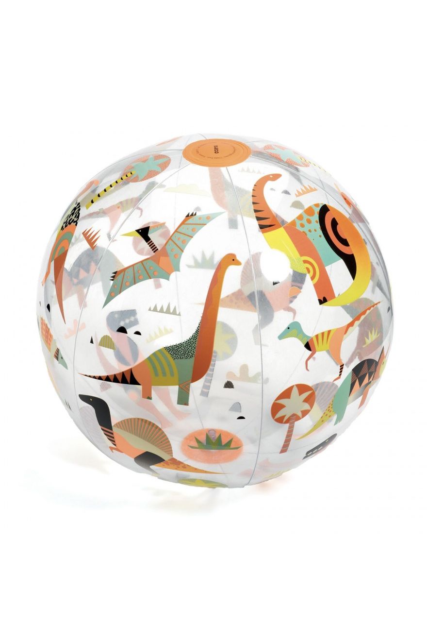 Opblaasbare Strandbal Dino van Djeco | Kids Conceptstore Le Fanfare